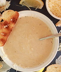 40 cloves of garlic soup | Kitchen Treaty