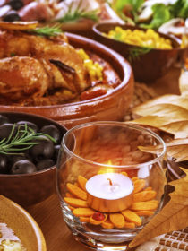 A Thanksgiving Feast for (Nearly) Every Diet - one meal for carnivores, vegetarians, vegans, and gluten-free guests