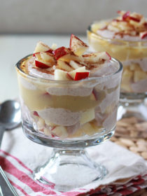 Apple Cinnamon Greek Yogurt Breakfast Parfaits