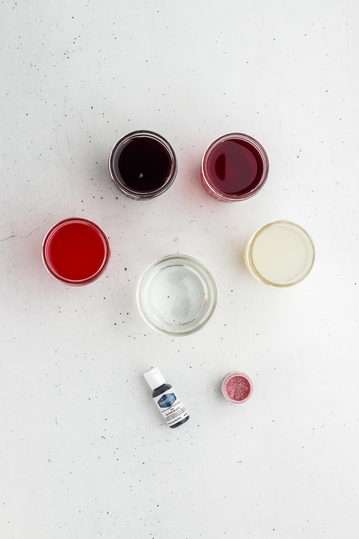 Ingredients for Black Magic Halloween Punch