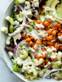 Buffalo Chickpea Salad