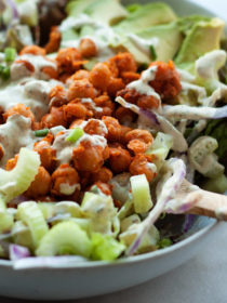 Buffalo Chickpea Salad
