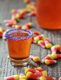 Candy Corn Infused Vodka | Kitchen Treaty