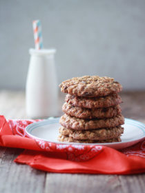 Carrot Cake Cowboy Cookies