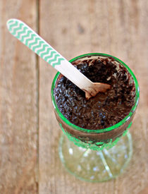 Rich and Creamy Chocolate-Coconut Chia Pudding | kitchentreaty.com