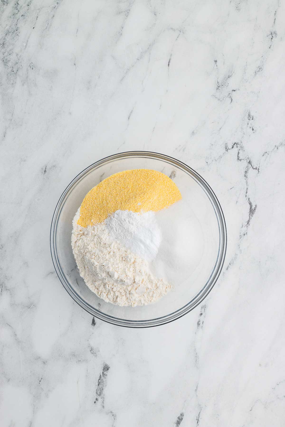 step 1 for how to make Homemade Cornbread