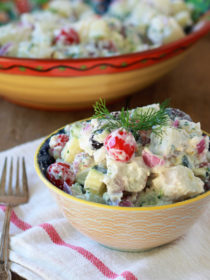 Creamy Greek Potato Salad