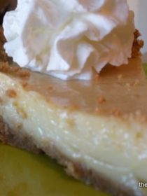 Easy peasy no-lime-squeezy key lime pie!