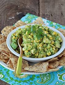 Sweet Corn Guacamole | Kitchen Treaty