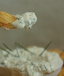 Garlicky Greek yogurt ranch dip plus tips for easy make-ahead dips | Kitchen Treaty
