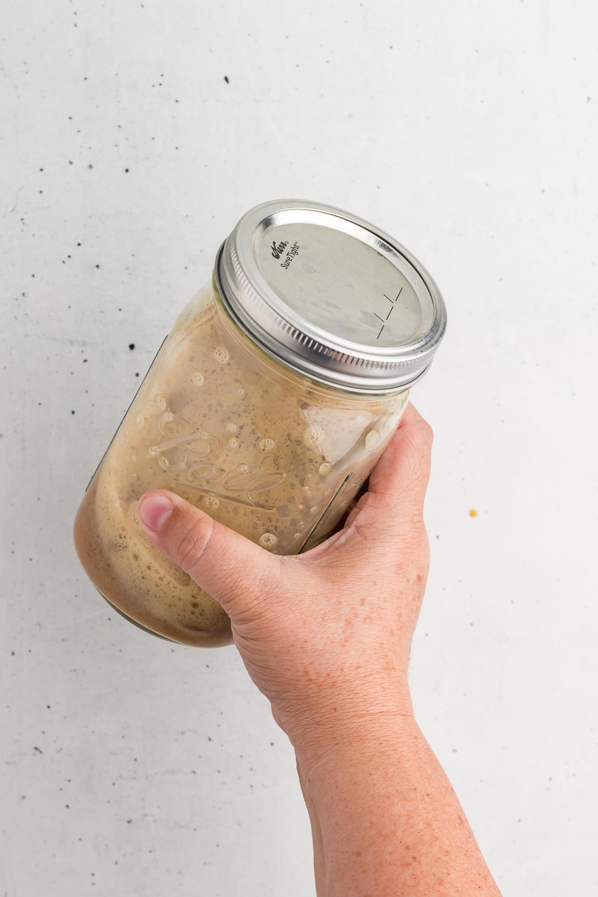 step 13 for how to make an easy iced pumpkin spice latte