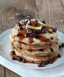 Chocolate Chip Pancakes | Kitchen Treaty