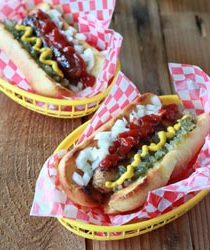 Quick and Easy Dinner for the Mixed-Diet Household: Bratwursts/Veggie Brats | Kitchen Treaty