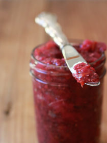 Gingered Pear-Plum Chia Seed Jam