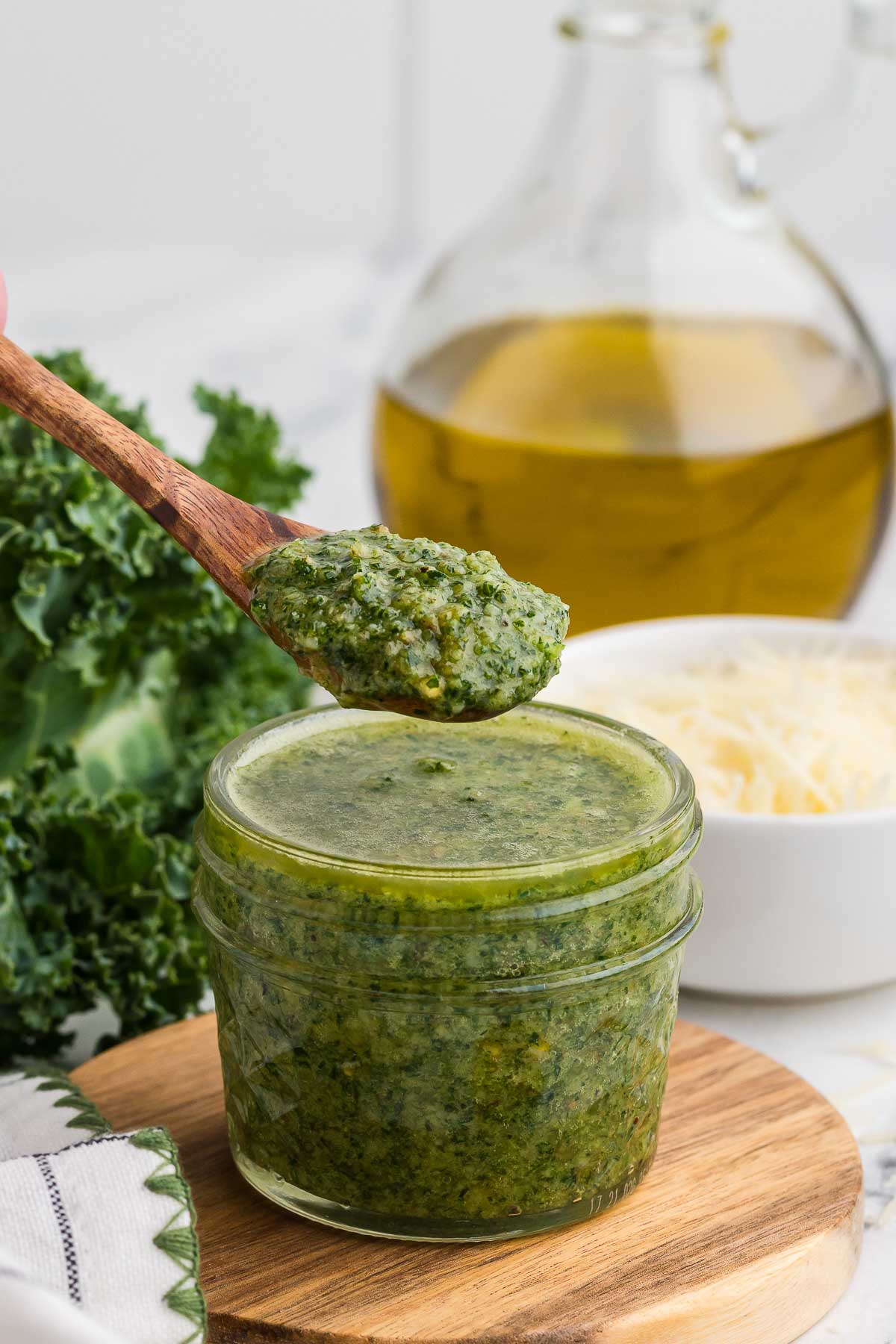 Kale and Walnut Pesto