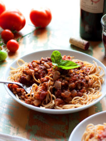 Legume My Marinara (Hearty Marinara Sauce with Lentils and Beans) - Marinara simmered together with lentils and beans for a thick, hearty, and protein-rich take on classic marinara. We love this over whole-wheat spaghetti, stirred into spaghetti squash, or stuffed in baked sweet potatoes. Vegan, gluten-free, and freezer-friendly!