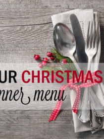 Our Christmas Dinner Menu - Kitchen Treaty