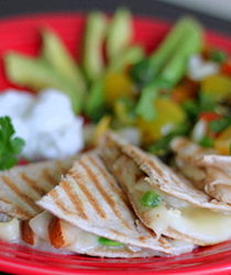 Pear and brie quesadillas | Kitchen Treaty