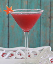 Pomegranate-orange martini | Kitchen Treaty
