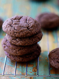 Sparkly Chocolate Snickerdoodles