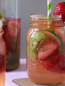 White Strawberry Kiwi Sangria