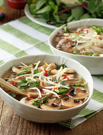 Vegetarian Pho from Scratch (with Optional Beef for the Meat-Eaters) from kitchentreaty.com