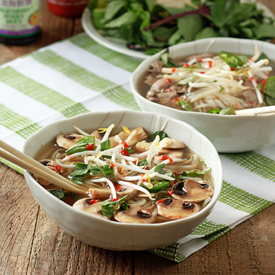 Vegetarian Pho from Scratch (with Optional Beef for the Meat-Eaters) from kitchentreaty.com