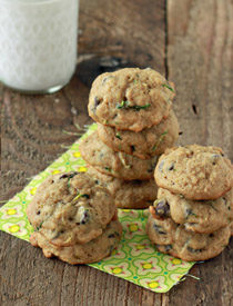 Zucchini Chocolate Chip Cookies | Kitchen Treaty